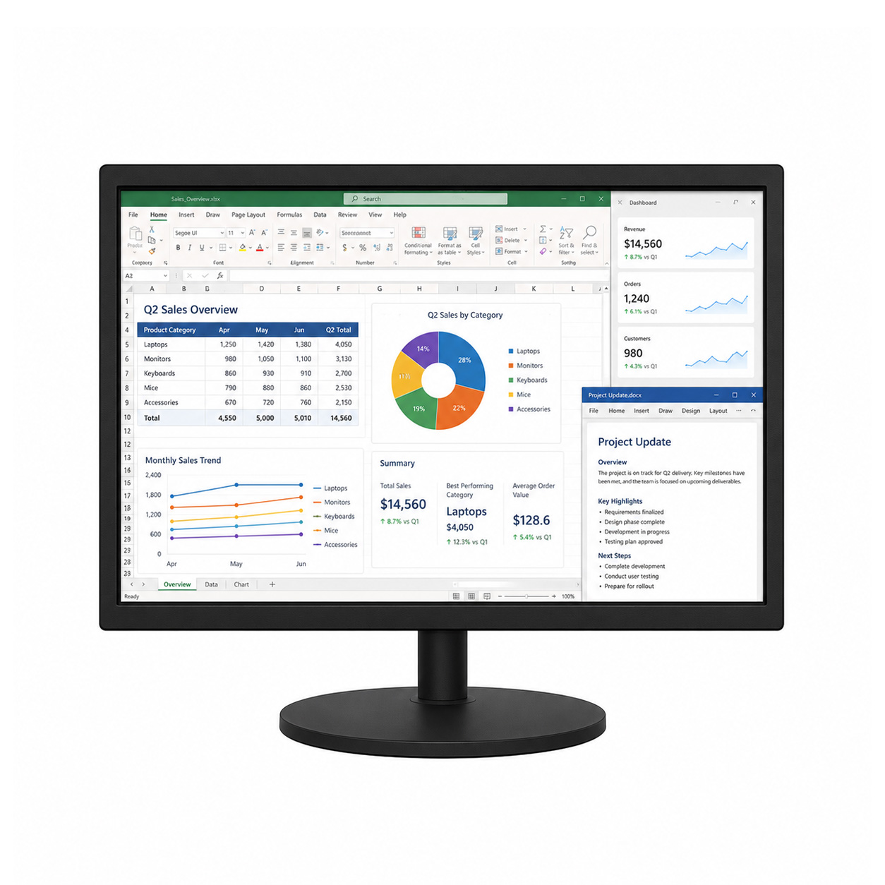 X-MICRO Monitor LED 20" borde fino de X20KN