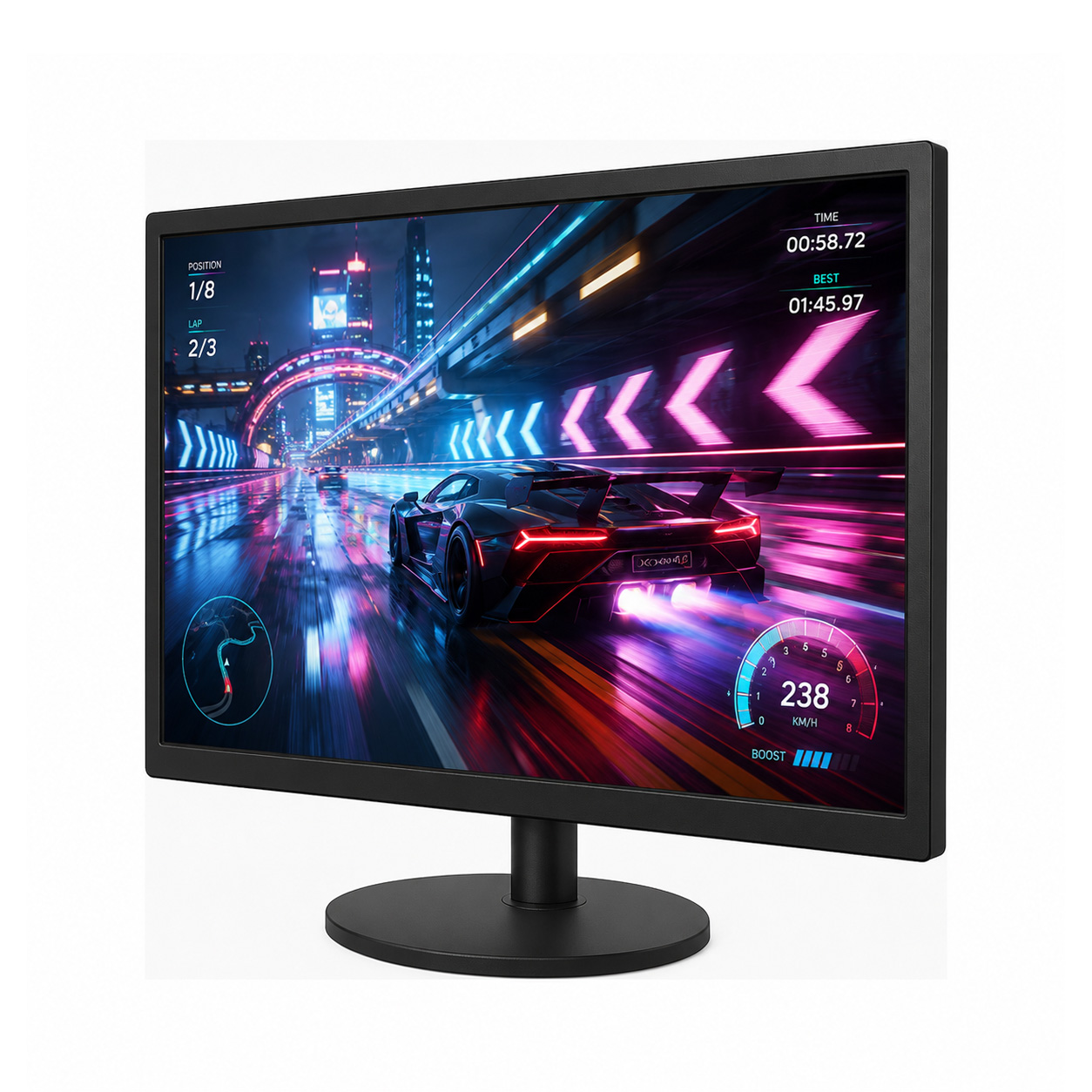 X-MICRO Monitor LED 20" borde fino de X20KN