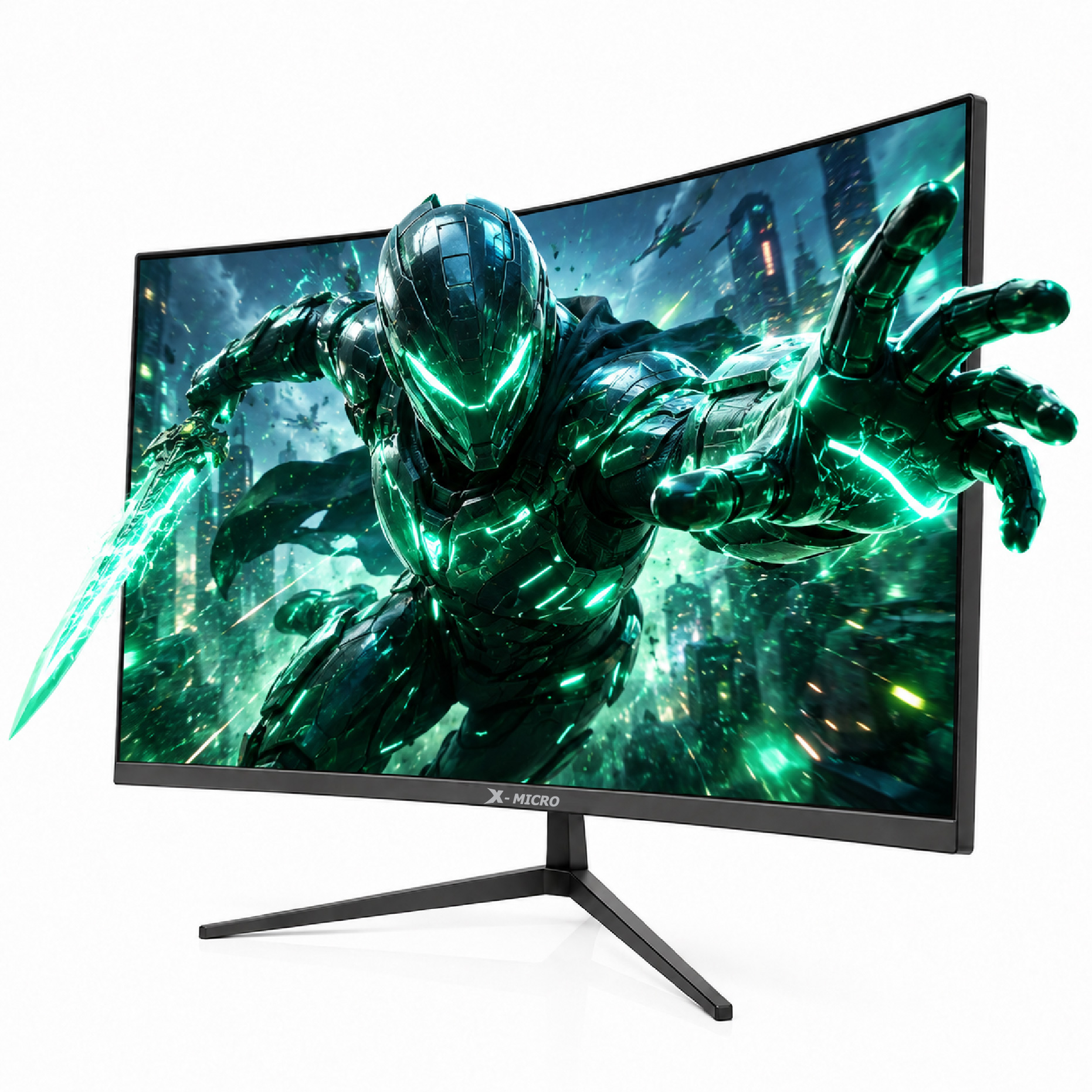 X-MICRO Monitor 24" FHD Curvo 120Hz. 1ms X24CFE