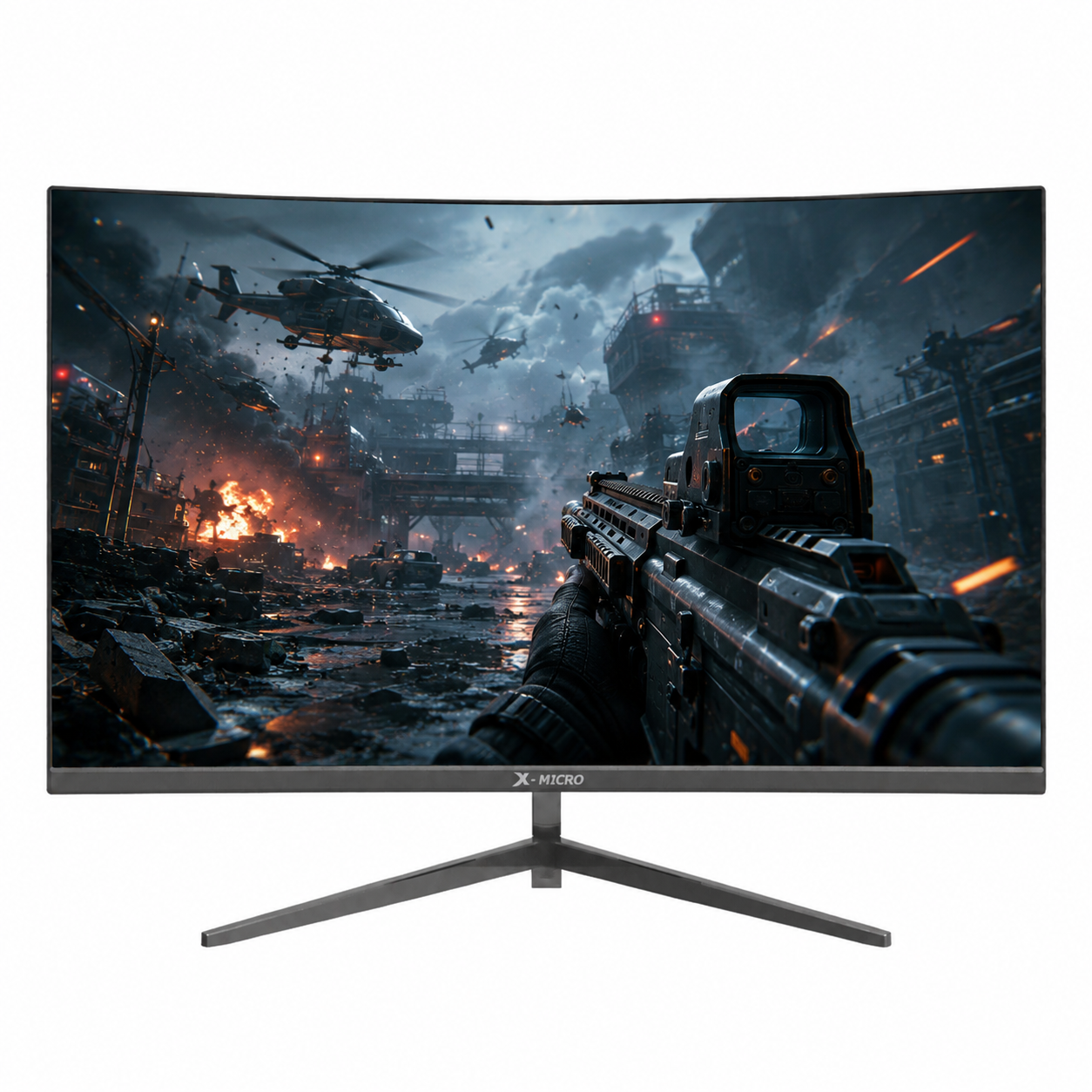 X-MICRO Monitor 24" FHD Curvo 120Hz. 1ms X24CFE