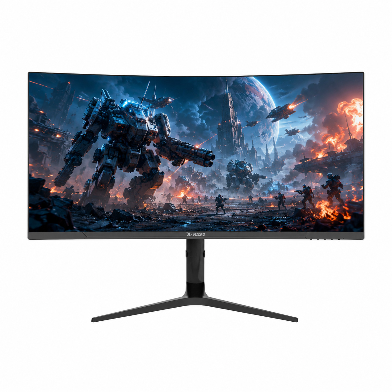 X-MICRO Monitor Gamer Curvo 34″ 3440×1440 180Hz – X34C-B180