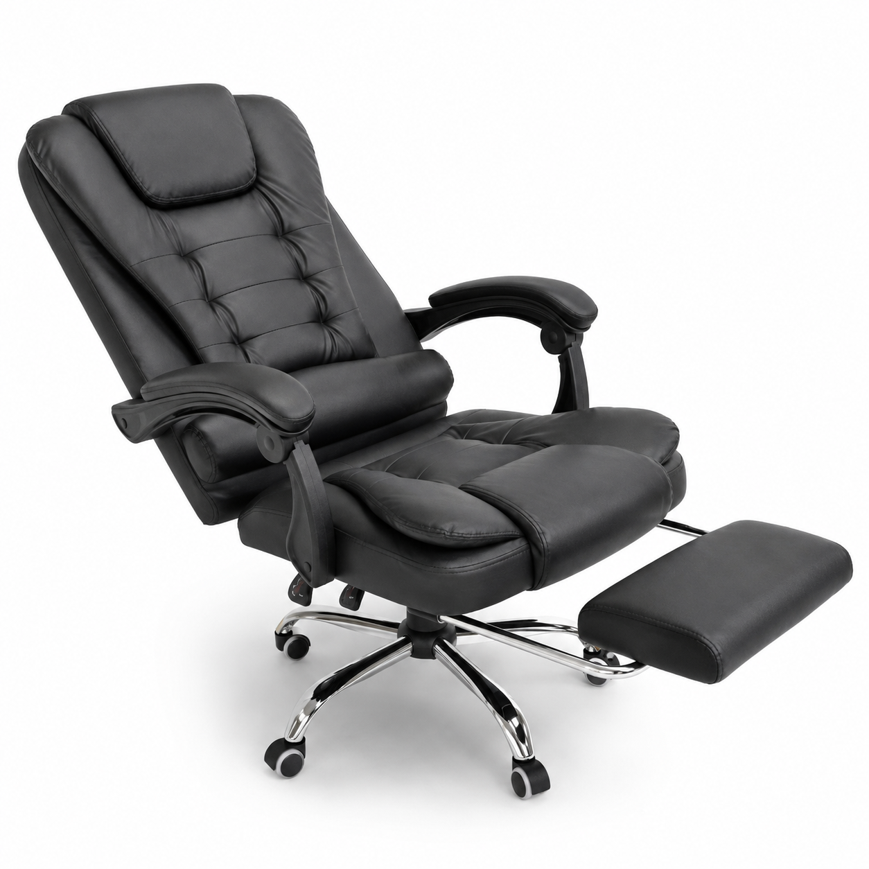X-MICRO Silla Ejecutiva Reclinable con Reposapiés – XM-EC1